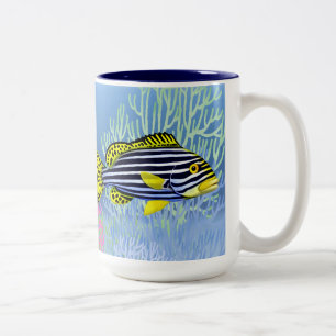 Oriental Sweetlips Reef Fish Mug