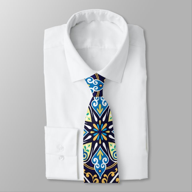 Oriental tiles, Azulejos  Tie (Tied)