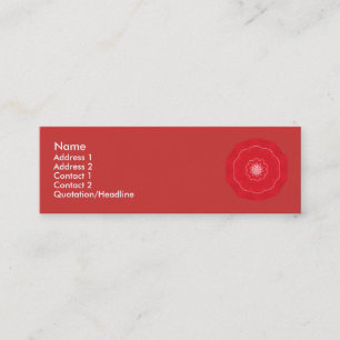 oriental touch mini business card