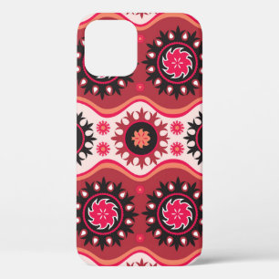 Oriental Traditional: Seamless Ornament Design. iPhone 12 Case