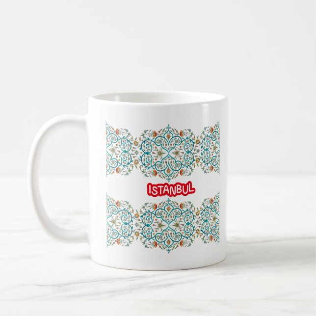 Oriental Turkish Pattern Mug (Left)