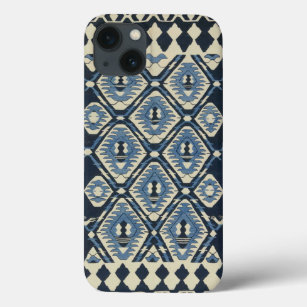 Oriental Turkish Persian Carpet Blue  iPhone 13 Case