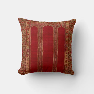 Oriental Turkish Persian Carpet Red Cushion