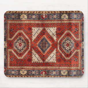 Oriental Turkish Persian Carpet Red Mouse Pad