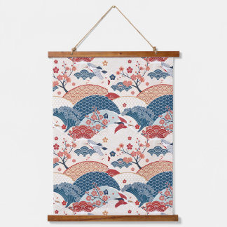 Oriental wallpaper hanging tapestry
