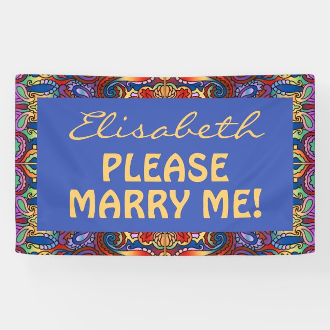 Oriental Watercolor Pattern I + your ideas Banner (Horizontal)