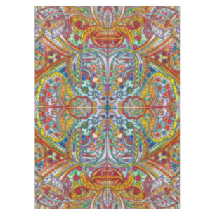 Oriental Watercolor Pattern IV + your ideas Tablecloth