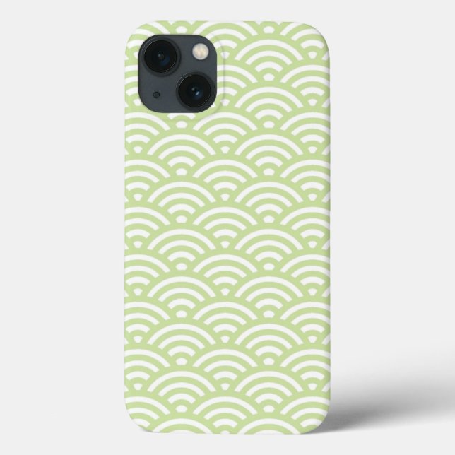 Oriental wave background Case-Mate iPhone case (Back)