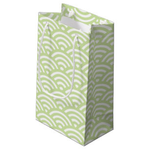 Oriental wave background small gift bag