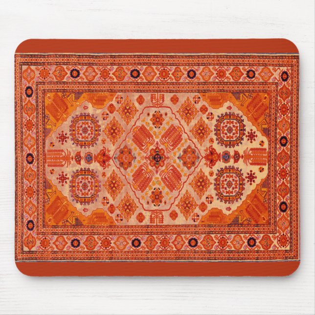orientalischer türkischer Teppich Mousepad (Front)