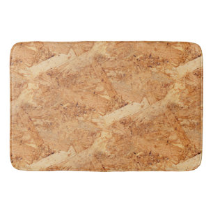 orientated strand board - OSB seamless pattern Bath Mat