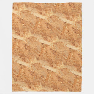 orientated strand board - OSB seamless pattern Fleece Blanket
