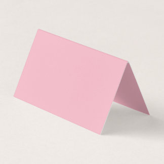 Orientation: Folded Horizontal Tent Don't be like Business Card