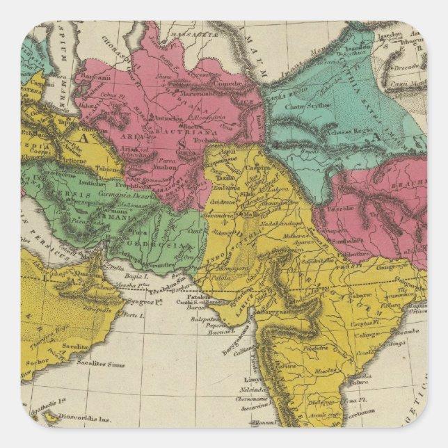 Orientis Tabula Square Sticker (Front)