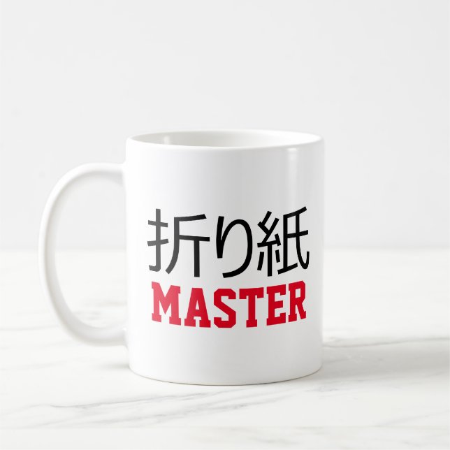 Origami (折り紙) Master Coffee Mug (Left)