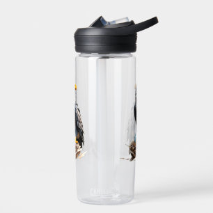 Origami American eagle Water Bottle