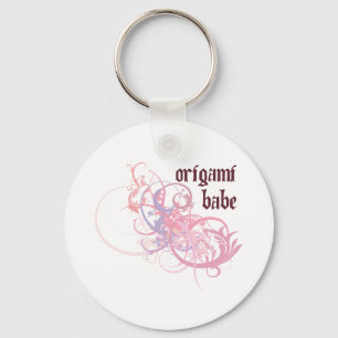 Origami Babe Key Ring