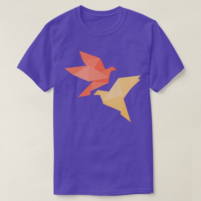 Origami Bird 18 T-Shirt (Design Front)