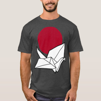 Origami Bird in the Night of Japan T-Shirt