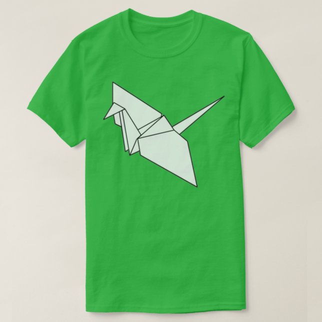 Origami bird yellow T-Shirt (Design Front)