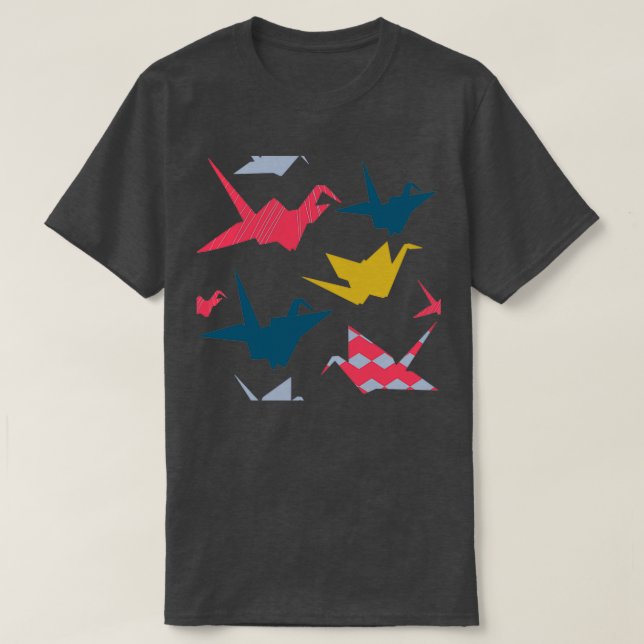 Origami birds 1 T-Shirt (Design Front)