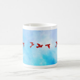 Origami Birds Mug