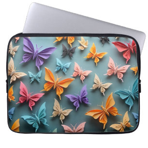 Origami Butterfly Pattern Laptop Sleeve