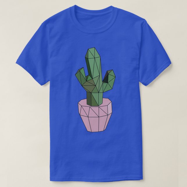 origami cactus 1 T-Shirt (Design Front)