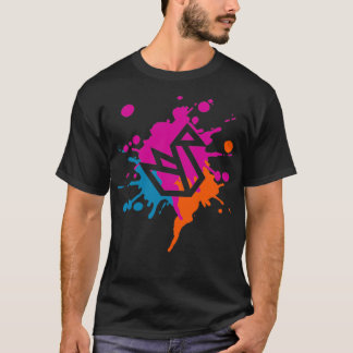 Origami Colourful Splash T-Shirt