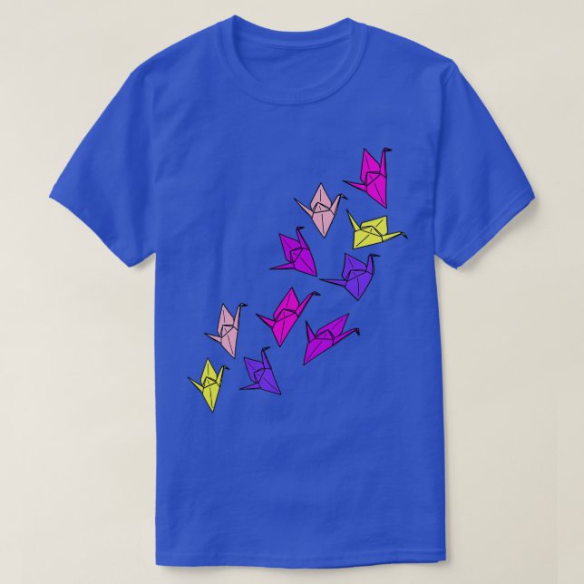 Origami Crane 57 T-Shirt (Design Front)