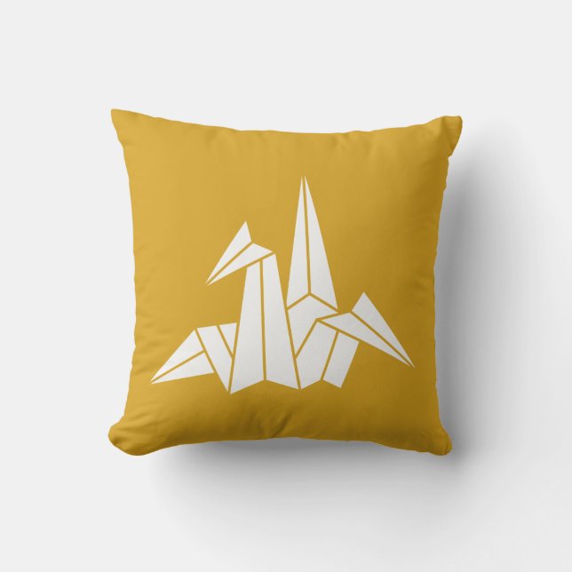 Origami crane cushion (Front)