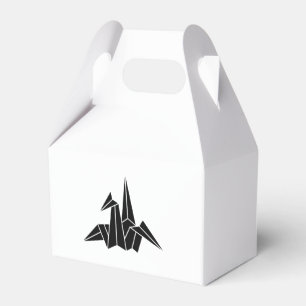 Origami crane favour box