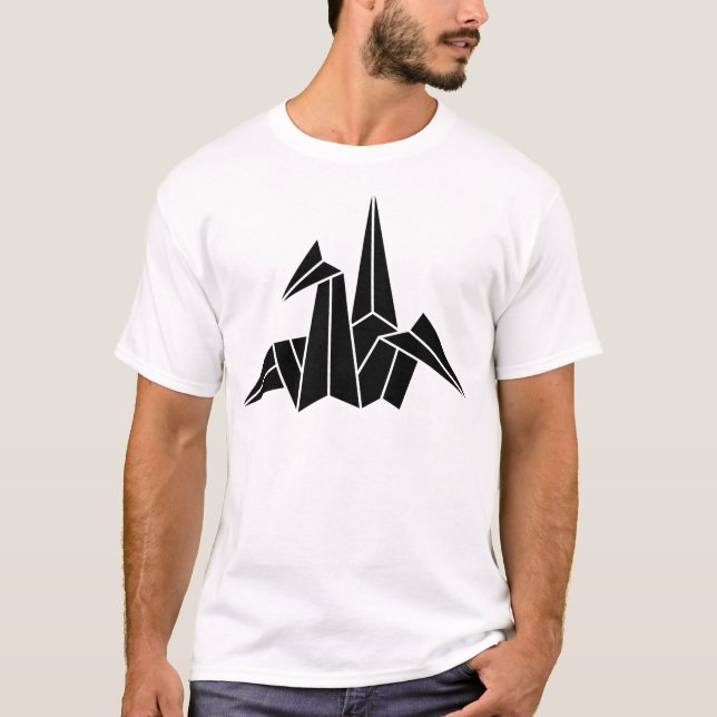 Origami crane T-Shirt (Front)