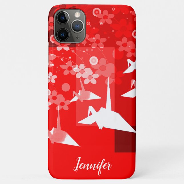 Origami Cranes  Case-Mate iPhone Case (Back)