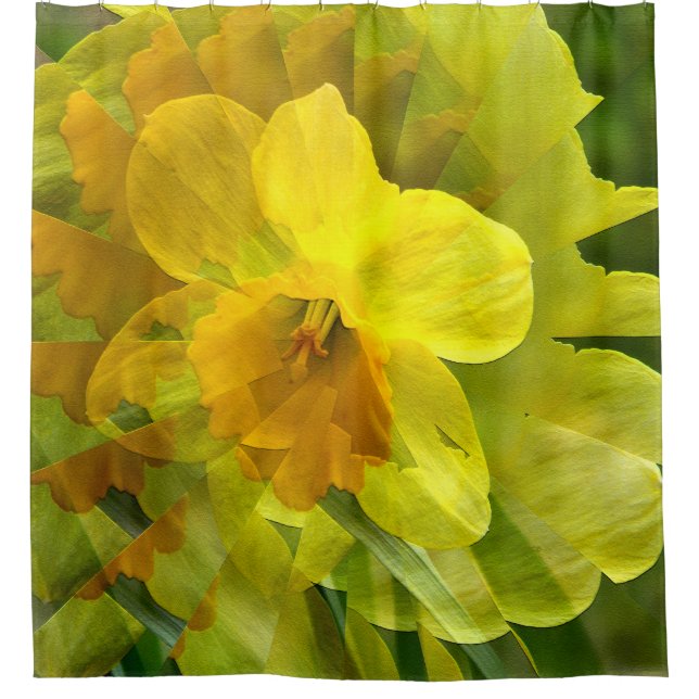 Origami Daffodil....... Shower Curtain (Front)