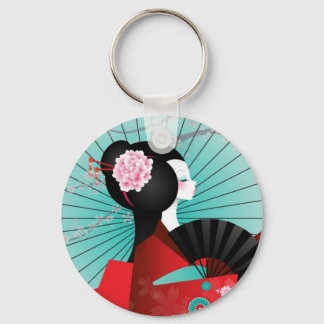 Origami Doll 3 Keychain