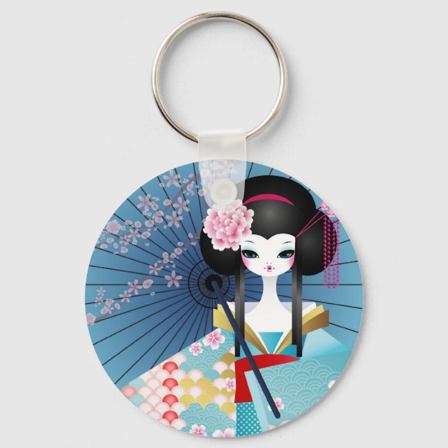 Origami Doll Keychain (Front)