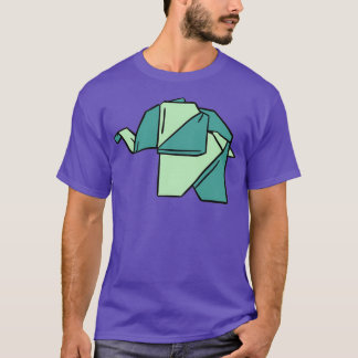 origami elephant 7 T-Shirt
