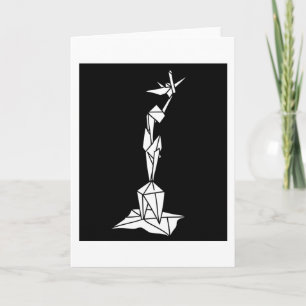 Origami Foldable Paper Art Card