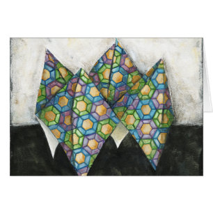 Origami Fortune Teller on Geometric Paper