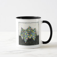Origami Fortune Teller on Geometric Paper