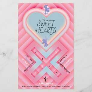 Origami Heart X Sweet Hearts Flyer