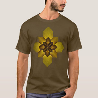 Origami hydrangea backlight T-Shirt