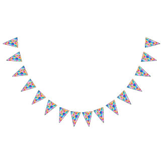 Origami Kaleidoscope Bunting