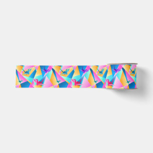 Origami Kaleidoscope Grosgrain Ribbon