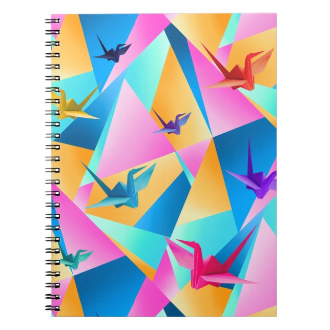 Origami Kaleidoscope Notebook (Front)