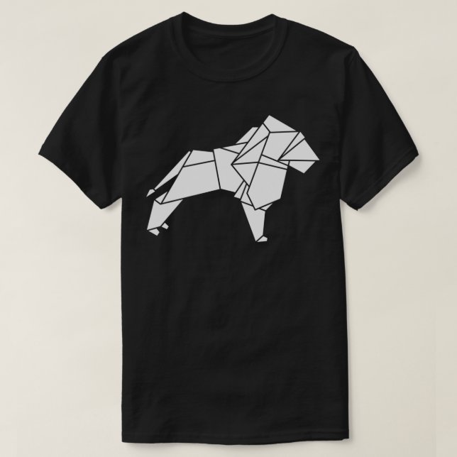 Origami Lion T-Shirt (Design Front)