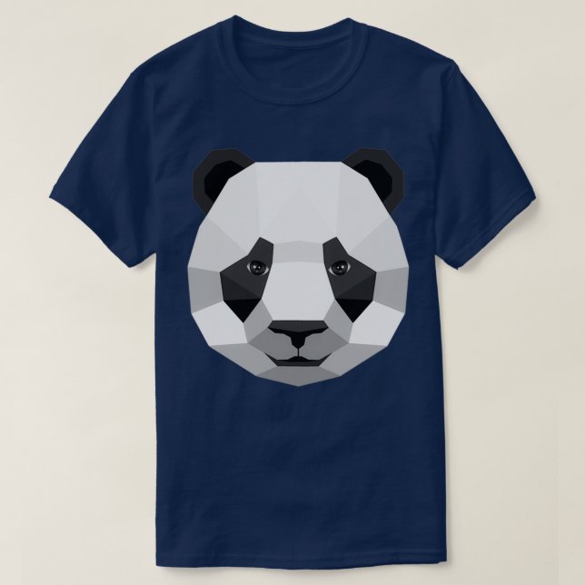 Origami Panda 7 T-Shirt (Design Front)