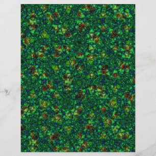 Origami Paper Green Maroon Customisable Hobby Art