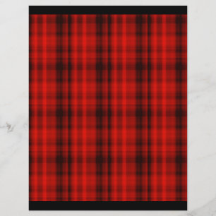 Origami Paper Red Plaid Customisable Hobby Art